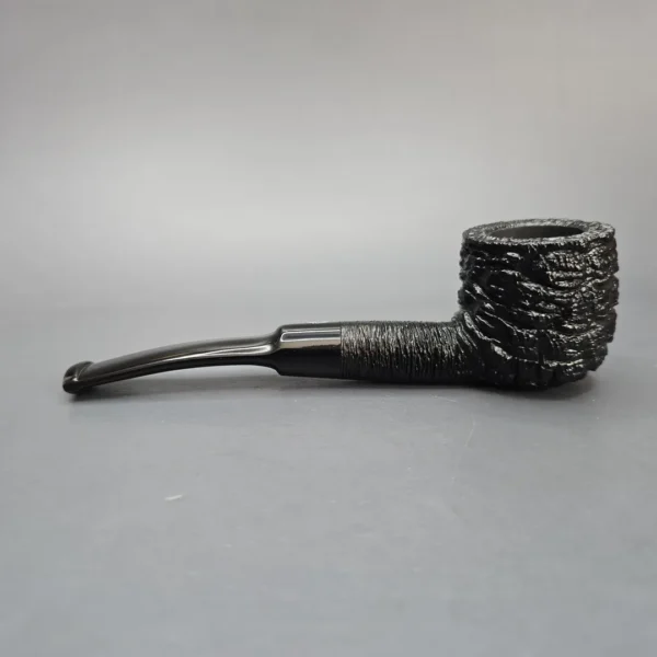 Savinelli 150th Anniversary Capri Root Briar 121 KS Rusticated Pot Briar Pipe, New - Image 5