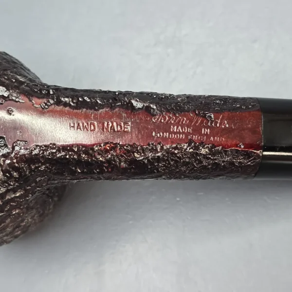 Ben Wade (Peter Wilson) Magnum Sandblasted Diplomat Estate Briar Pipe, Unsmoked - Image 13