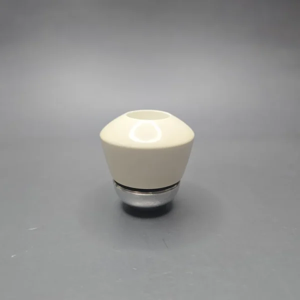 Falcon Chrome Dental w/ MBSD Meerschaum Dublin Block Meerschaum Bowl Pipe, New - Image 3