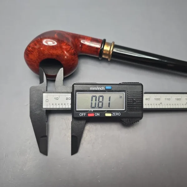 4th Generation (by Chacom) Smooth Churchwarden with Brass (Unsmoked Estate) - Image 16