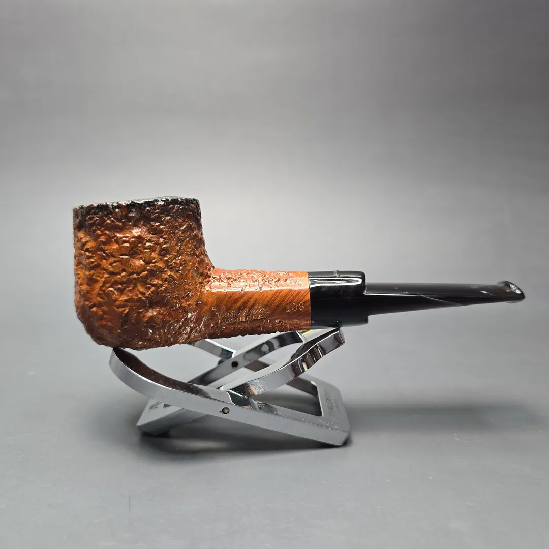 Caminetto (c.1968-75) Business 108 Rusticated Pot Estate Briar Pipe, Italian Estates - Image 2