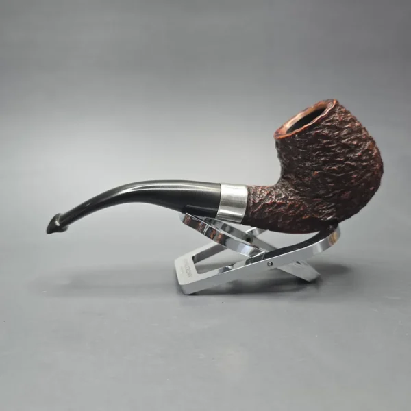 Peterson (2000) Donegal Rocky 68 Rusticated Brandy with Silver (Estate) - Image 4