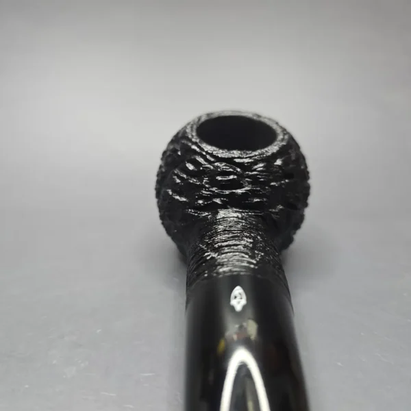 Savinelli 150th Anniversary Capri Root Briar 320 KS Rusticated Author Briar Pipe, New - Image 6