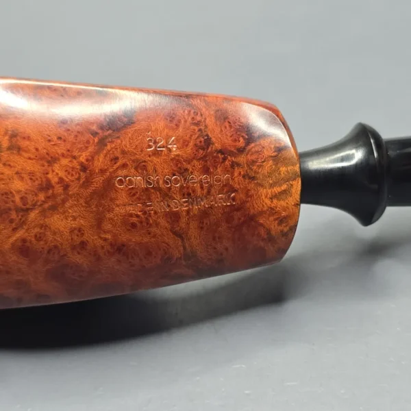 Danish Sovereign (Stanwell; c.1970s-80s) 324 Smooth Volcano Estate Briar Pipe, Danish Estates - Image 11