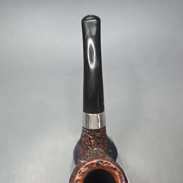 Peterson (2000) Donegal Rocky 68 Rusticated Brandy with Silver (Estate) - Image 8