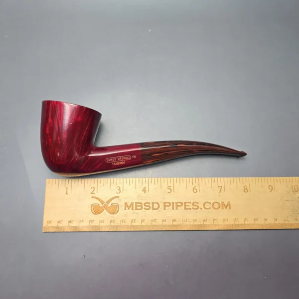 James Upshall Empire Series Tradition Smooth Magnum Dublin w/ Cumberland Estate Briar Pipe, Unsmoked - Image 12