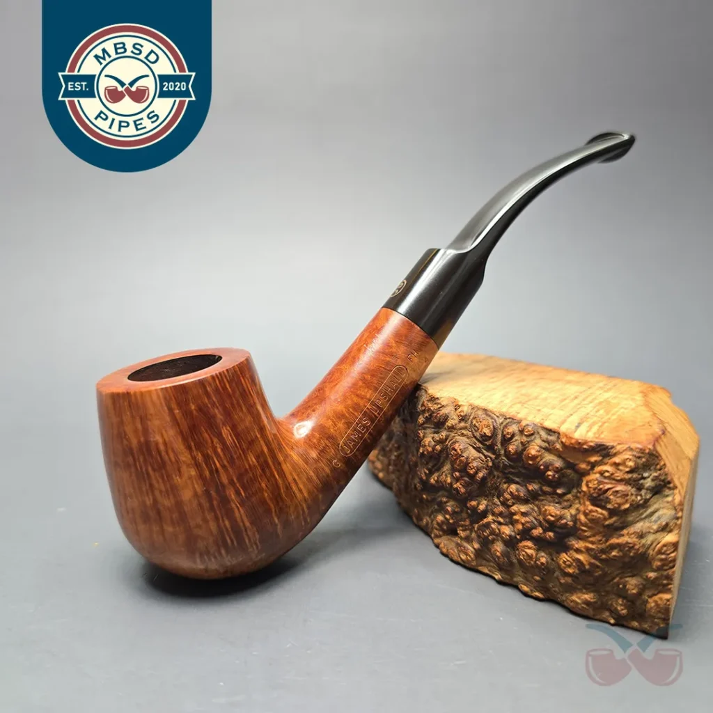 James Upshall G Grade Group 4 Smooth Bent Billiard (Unsmoked Estate)