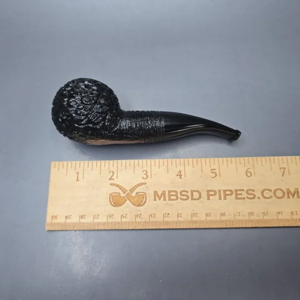 Savinelli 150th Anniversary Capri Root Briar 320 KS Rusticated Author Briar Pipe, New - Image 12