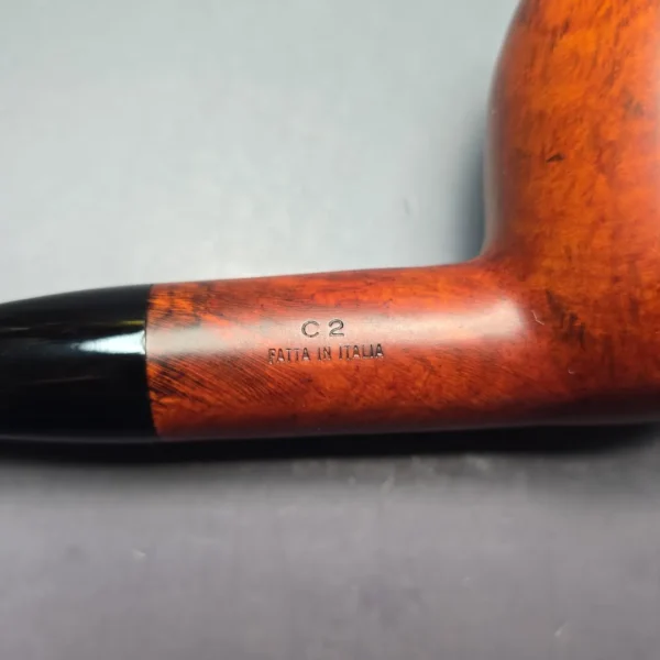 Calibano (Mastro de Paja) 105 C2 Smooth Apple Estate Briar Pipe, Unsmoked - Image 11