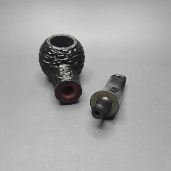 Savinelli 150th Anniversary Capri Root Briar 320 KS Rusticated Author Briar Pipe, New - Image 14