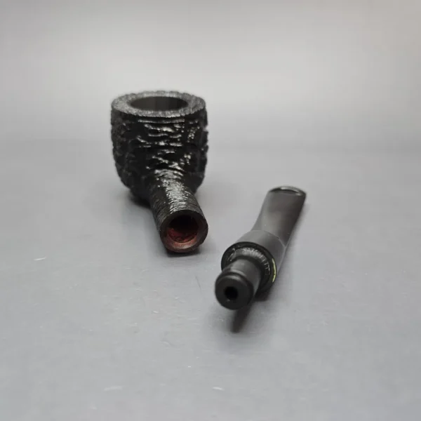 Savinelli 150th Anniversary Capri Root Briar 121 KS Rusticated Pot Briar Pipe, New - Image 15