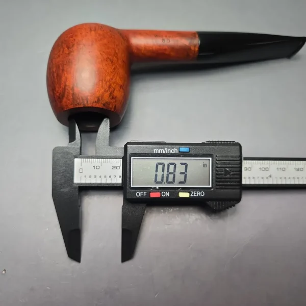 Calibano (Mastro de Paja) 105 C2 Smooth Apple Estate Briar Pipe, Unsmoked - Image 14
