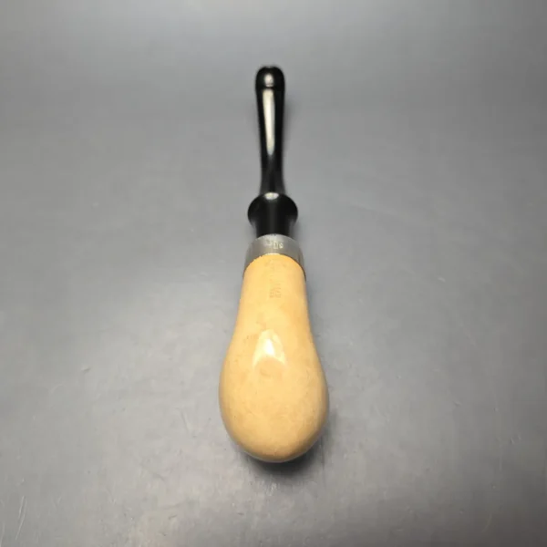 Belt (London Meerschaum) Fumed African Block Meerschaum Bent Billiard with Les Wood Silver (Unsmoked Estate) - Image 10