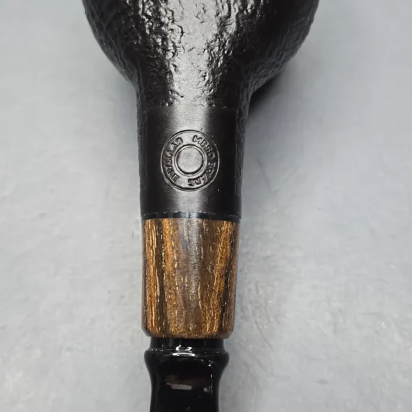 MBSD Briars by Piero Vitale Black Sandblasted Author with Zebrawood (New) - Image 11