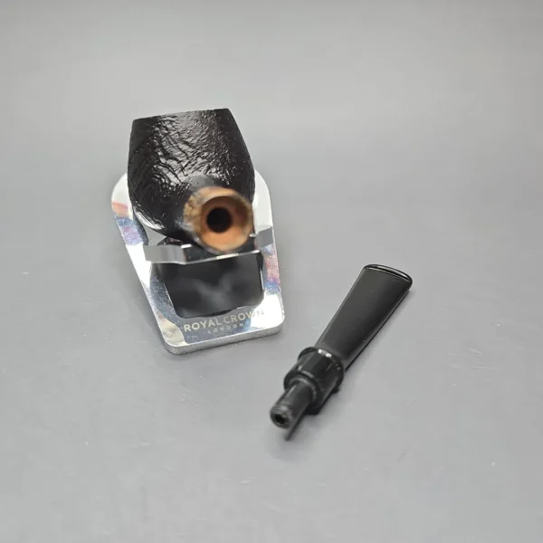 MBSD Briars by Piero Vitale Black Sandblasted Author with Zebrawood (New) - Image 14