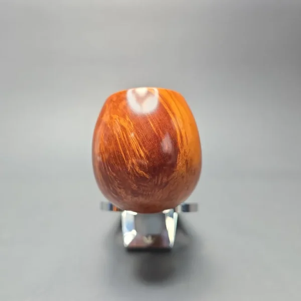 Graziano Tendi Smooth Hawkbill Handmade Briar Pipe, New - Image 3