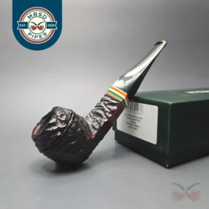 Peterson 2026 St Patrick's Day 150 Rusticated Bulldog Briar Pipe, New