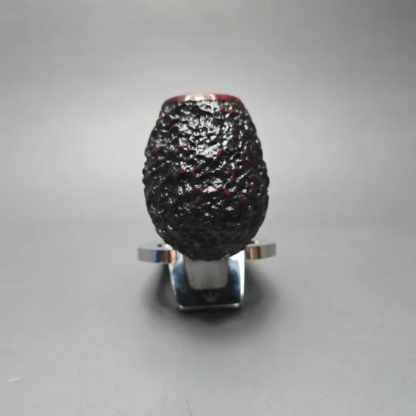 Aalborg (Nording) Tinder Box Freehand XL Partially Rusticated Brandy Estate Briar Pipe, Danish Estates, 9mm - Image 3