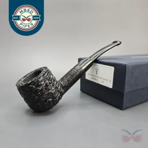 Savinelli 150th Anniversary Capri Root Briar 121 KS Rusticated Pot Briar Pipe, New