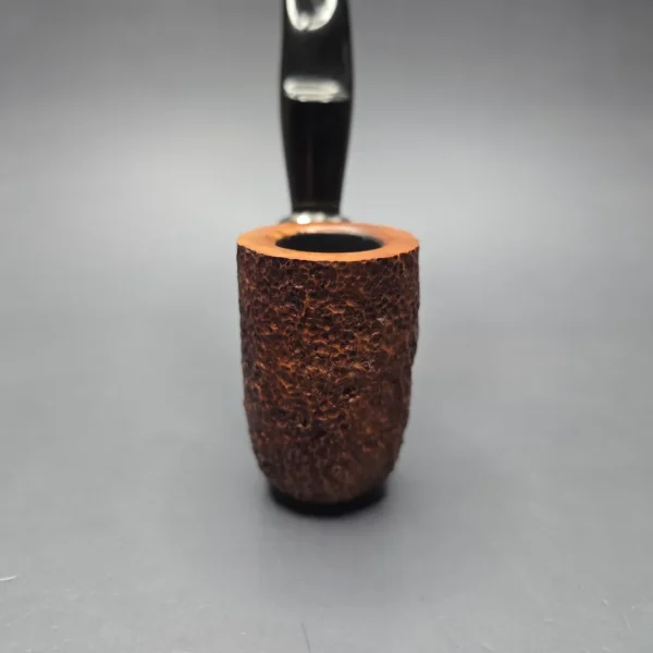 Savinelli Dry System 2604 Rusticated Oom Paul Estate Briar Pipe, Italian Estates, 6mm - Image 3