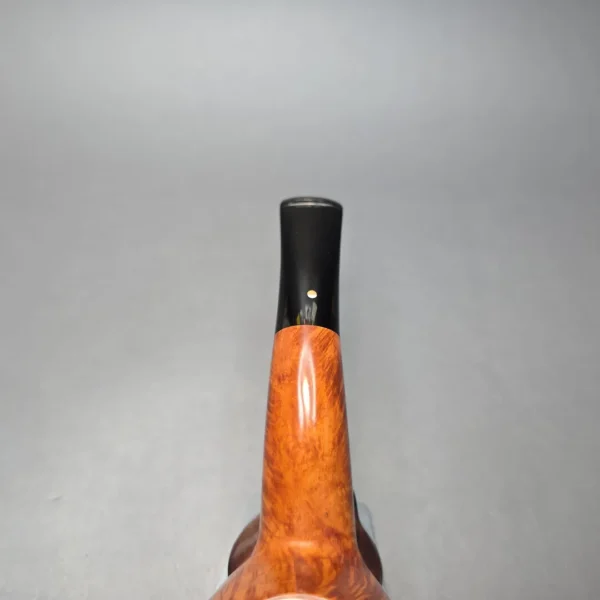 Graziano Tendi Smooth Hawkbill Handmade Briar Pipe, New - Image 7