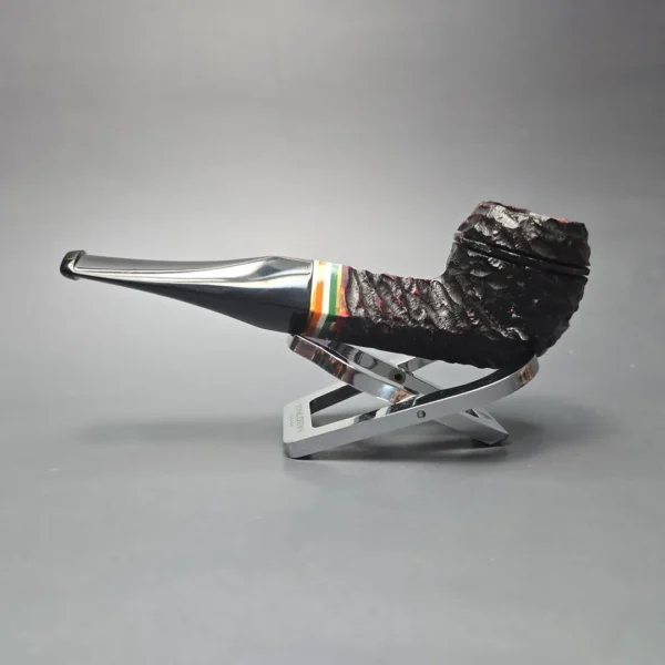 Peterson 2026 St Patrick's Day 150 Rusticated Bulldog Briar Pipe, New - Image 13