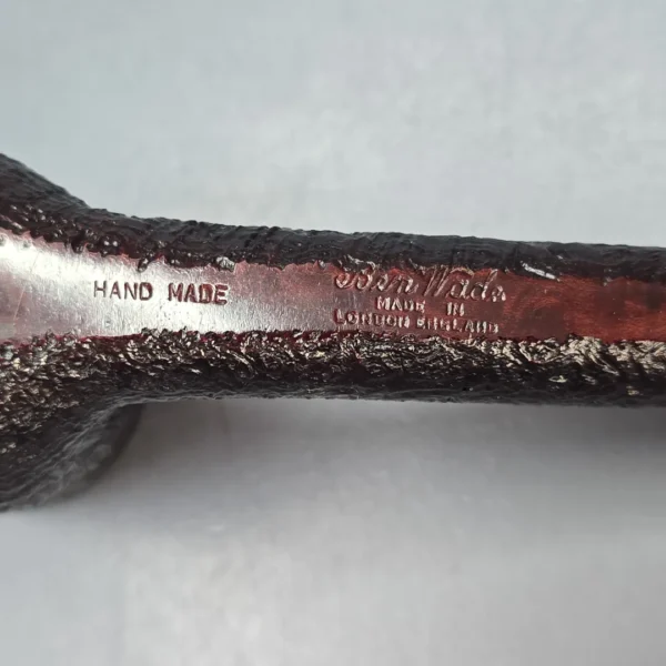 Ben Wade (Peter Wilson) Magnum Sandblasted Lovat Estate Briar Pipe, Unsmoked - Image 12
