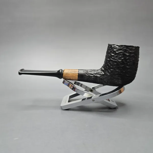 MBSD Briars by Piero Vitale Black Rusticated Billiard with Olivewood (New) - Image 4