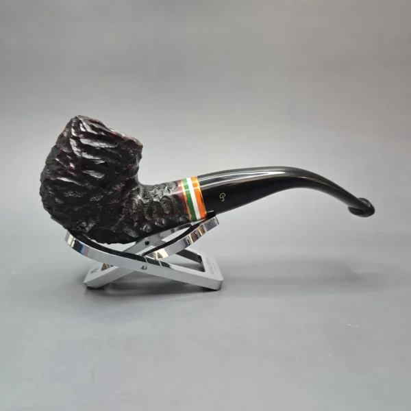 Peterson 2026 St Patrick's Day XL90 Rusticated Bent Billiard (New) - Image 3