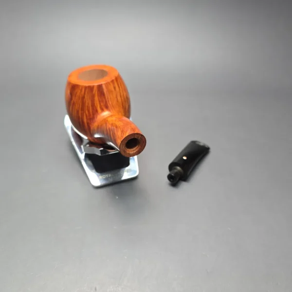 Graziano Tendi Smooth Hawkbill Handmade Briar Pipe, New - Image 13