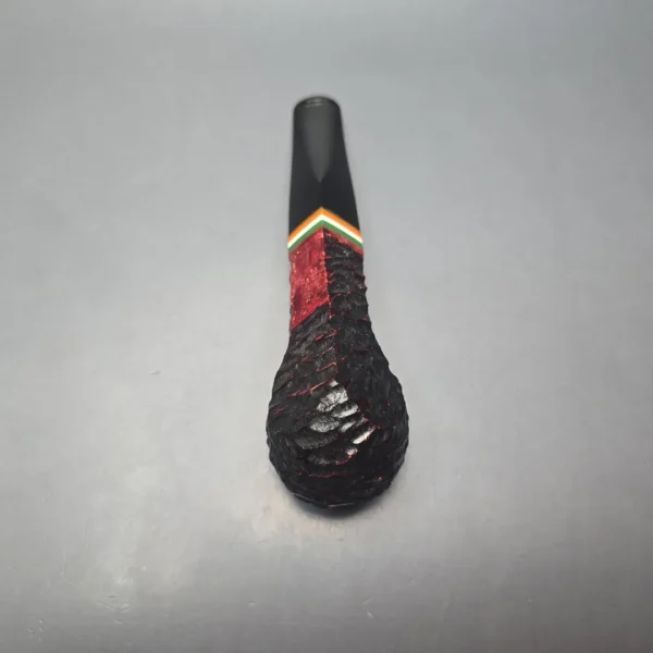 Peterson 2026 St Patrick's Day 150 Rusticated Bulldog Briar Pipe, New - Image 8