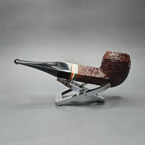 Peterson 2026 St Patrick's Day 150 Sandblasted Bulldog Briar Pipe, New - Image 5