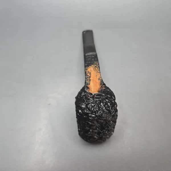 Savinelli 150th Anniversary Capri Root Briar 515 KS Rusticated Bent Billiard Briar Pipe, New - Image 10