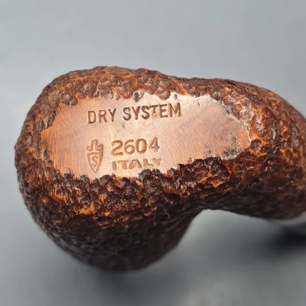 Savinelli Dry System 2604 Rusticated Oom Paul Estate Briar Pipe, Italian Estates, 6mm - Image 11