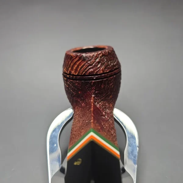 Peterson 2026 St Patrick's Day 150 Sandblasted Bulldog Briar Pipe, New - Image 7