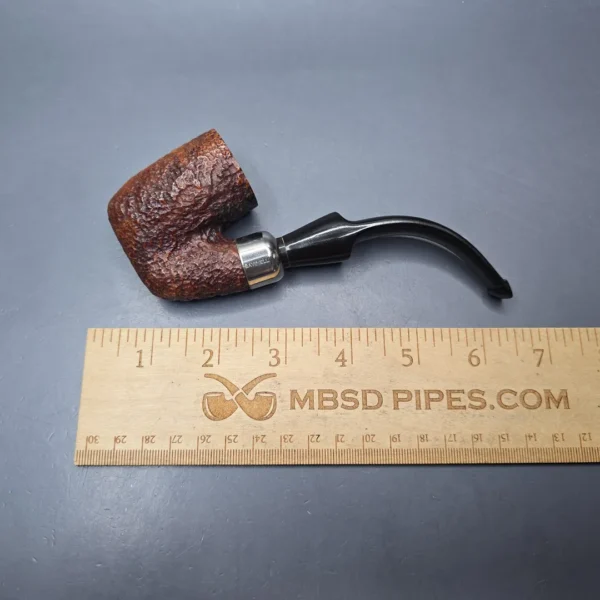 Savinelli Dry System 2604 Rusticated Oom Paul Estate Briar Pipe, Italian Estates, 6mm - Image 13
