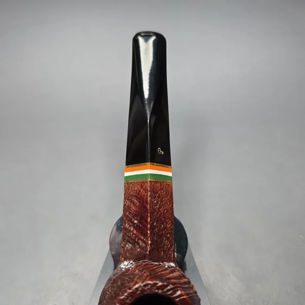 Peterson 2026 St Patrick's Day 150 Sandblasted Bulldog Briar Pipe, New - Image 9