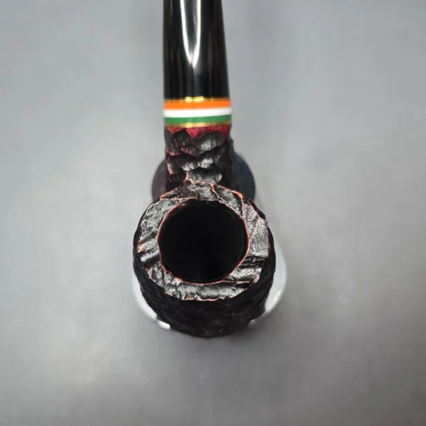 Peterson 2026 St Patrick's Day XL90 Rusticated Bent Billiard (New) - Image 8