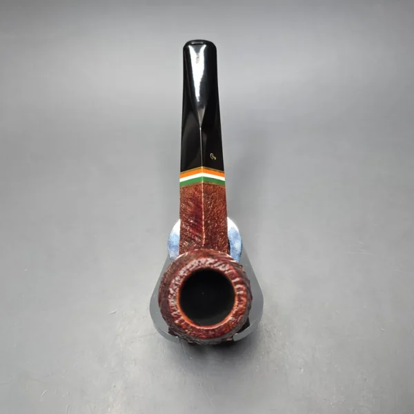 Peterson 2026 St Patrick's Day 150 Sandblasted Bulldog Briar Pipe, New - Image 10