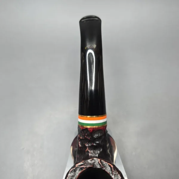 Peterson 2026 St Patrick's Day XL90 Rusticated Bent Billiard (New) - Image 9