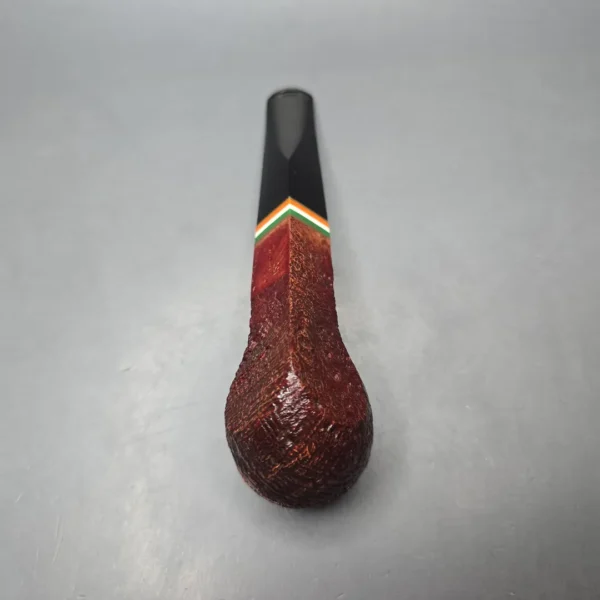 Peterson 2026 St Patrick's Day 150 Sandblasted Bulldog Briar Pipe, New - Image 11