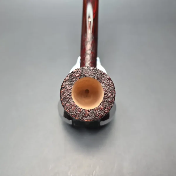 Graziano Tendi Sandblasted "LBS" Billiard Handmade Briar Pipe, New - Image 6