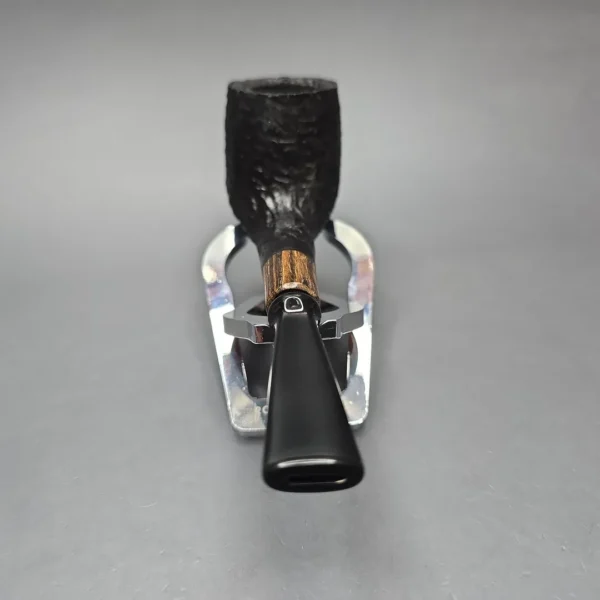 MBSD Briars by Piero Vitale Black Rusticated Billiard with Zebrawood (New) - Image 5
