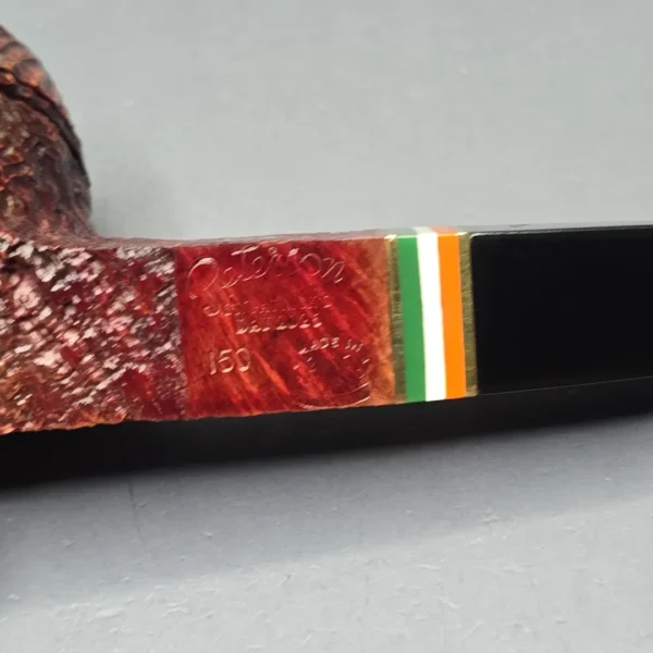 Peterson 2026 St Patrick's Day 150 Sandblasted Bulldog Briar Pipe, New - Image 12