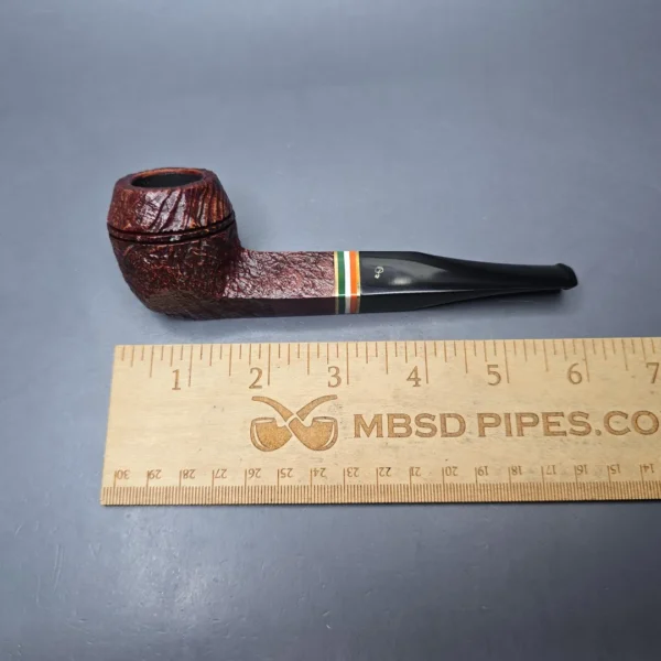 Peterson 2026 St Patrick's Day 150 Sandblasted Bulldog Briar Pipe, New - Image 13