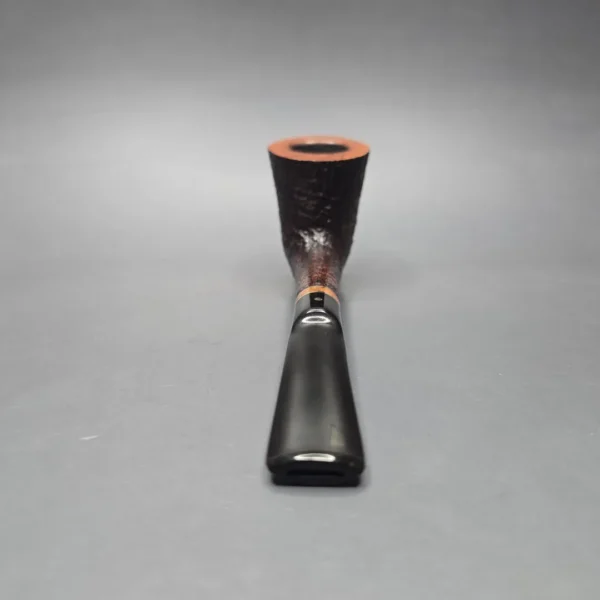 Savinelli Punto Oro Mister G 904 KS Partially Sandblasted Dublin Estate Briar Pipe, Italian Estates, 6mm - Image 5
