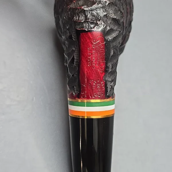 Peterson 2026 St Patrick's Day XL90 Rusticated Bent Billiard (New) - Image 12
