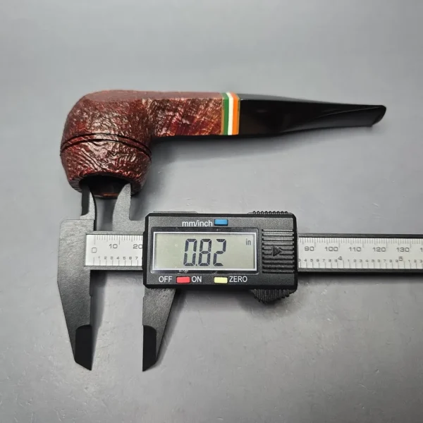 Peterson 2026 St Patrick's Day 150 Sandblasted Bulldog Briar Pipe, New - Image 14