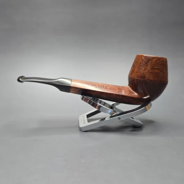 Savinelli De Luxe Milano 514 KS Smooth Long Shank Bulldog (Estate) - Image 4