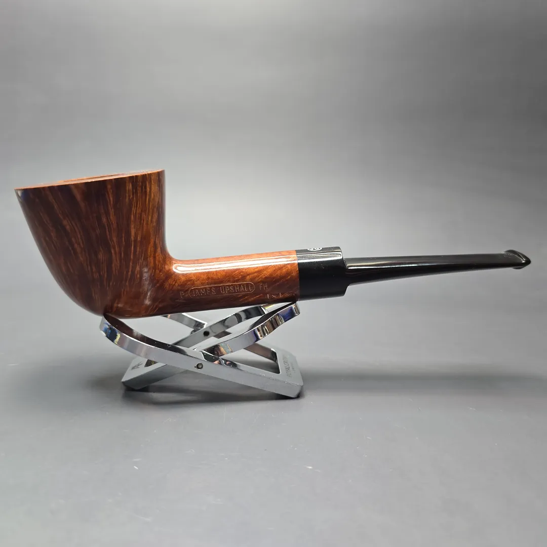 James Upshall P Grade EXL Smooth Dublin Estate Briar Pipe, Unsmoked - Image 2